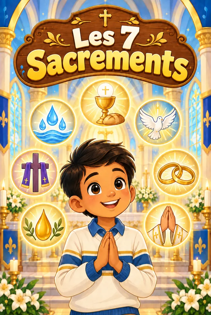 Aperçu du kit : les 7 sacrements